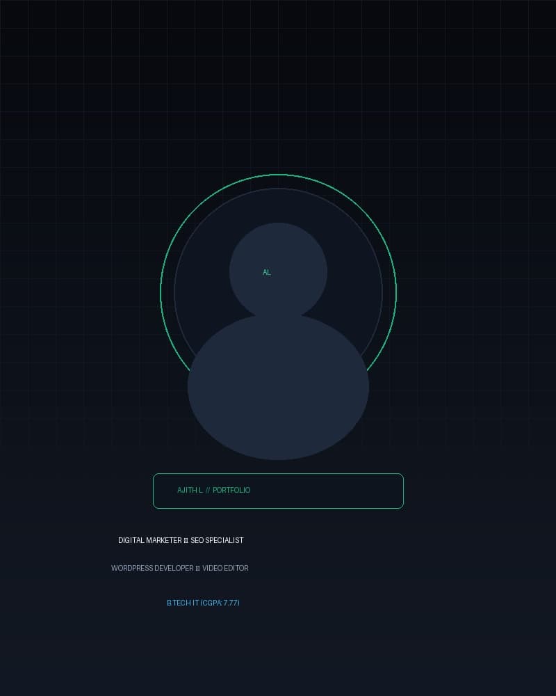Ajith L - Digital Marketer & Developer
